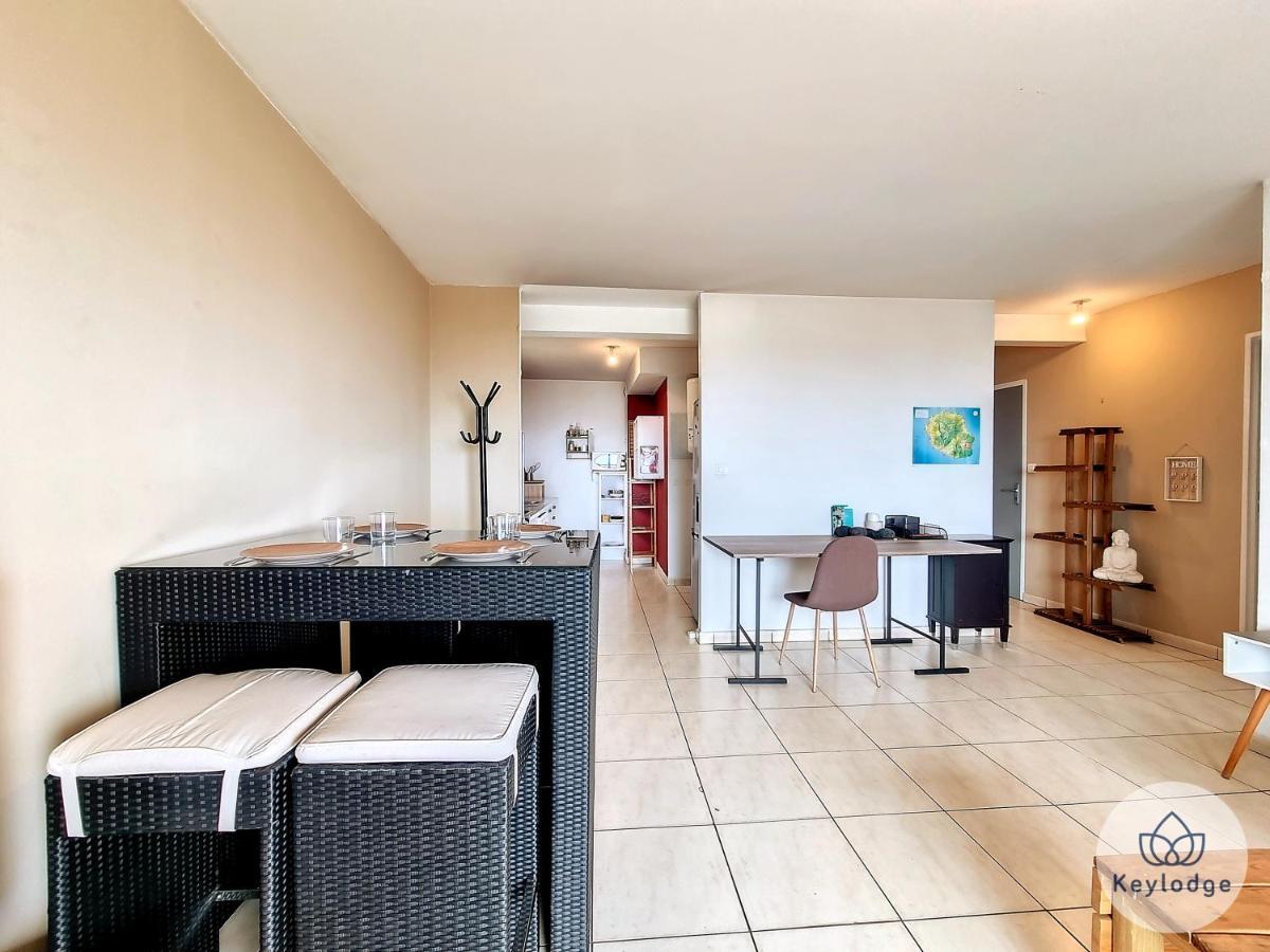 Le Mirad'Or - T2 Vue Mer A Ste-Clotilde Apartment Sainte Clotilde Ngoại thất bức ảnh